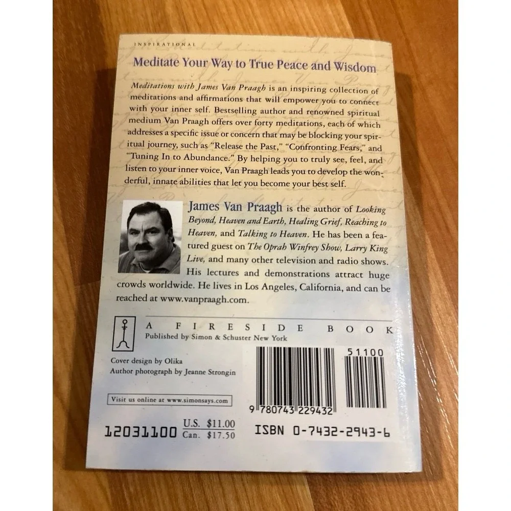 Meditations with‎ James Van Praagh, Van Praagh, James, Book